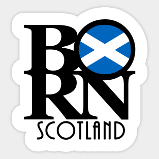 BORN Scotland Sticker